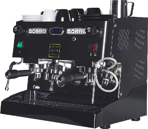 Dubbele groep espressomachine